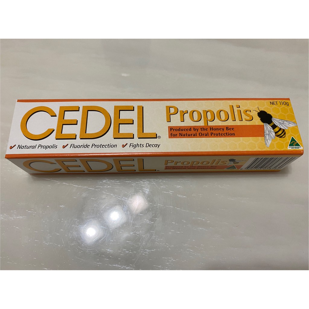 ✨買一送一✨　🤞澳洲CEDEL蜂膠抗菌無糖牙膏110g 🤞 ✨買一送一✨ 現貨