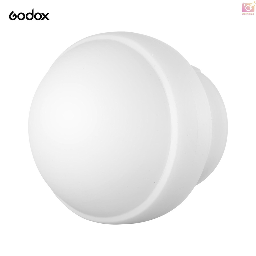 Godox AK-R22 可折疊矽膠攝影擴散器圓頂適用於 V1 系列閃光燈 AD100PRO AD200PRO(帶 H2