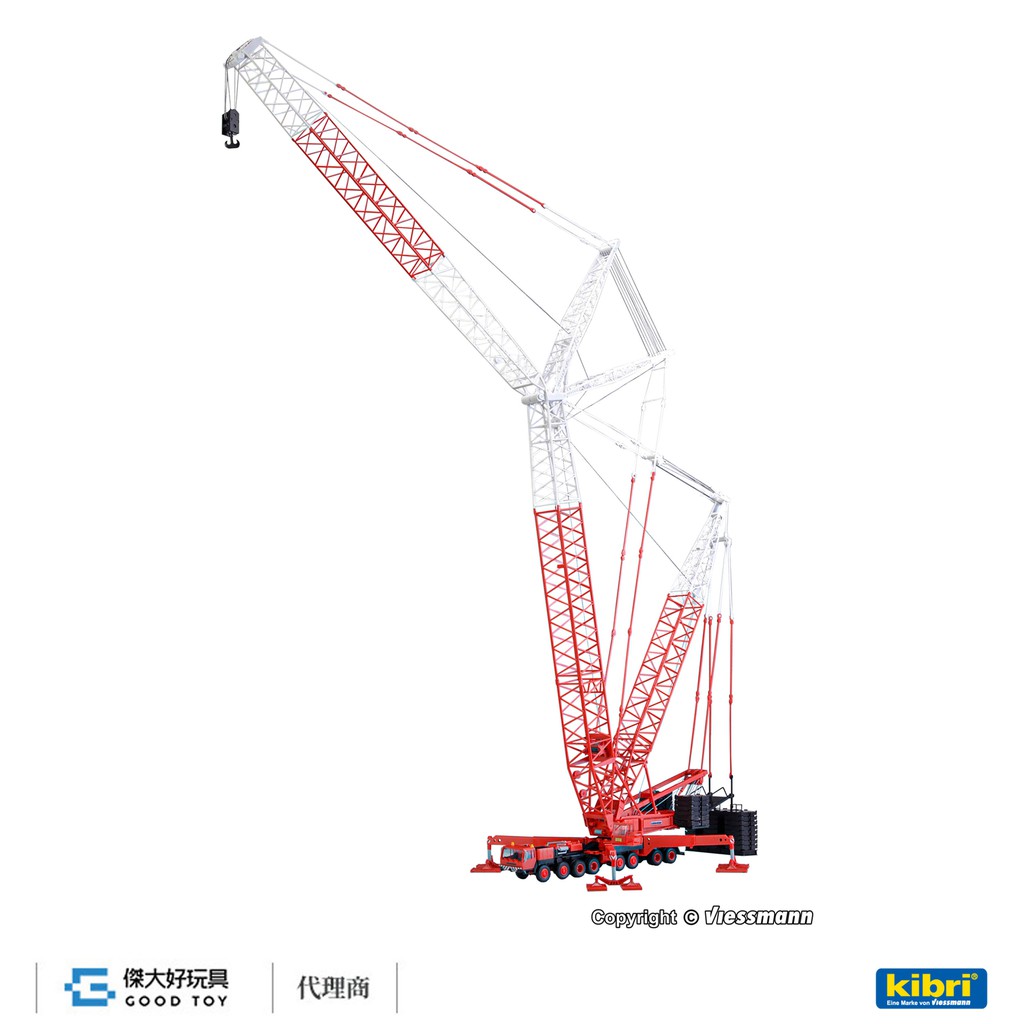 Kibri 13016 (HO kit) LIEBHERR LG 1800 Spacelifter 桁架臂起重機
