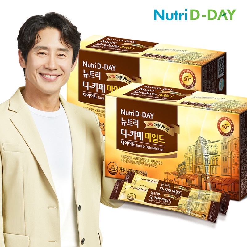 韓國 NUTRI D-DAY 藤黃果 咖啡 草本茶 黑咖啡 低咖啡因