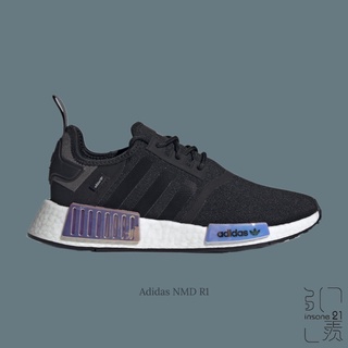 ADIDAS ORIGINALS W NMD R1 黑白 雷射 黑魂 情侶款 GY8537【Insane-21】