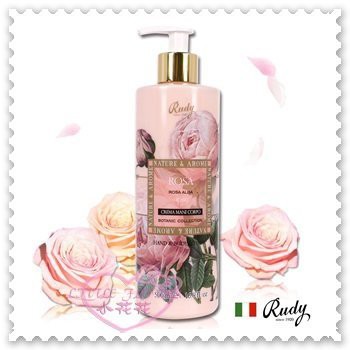 ♥小花花日本精品♥《Rudy Profumi 》液體肥皂 手部保養 身體護理 玫瑰花 花香 義大利製 500ml