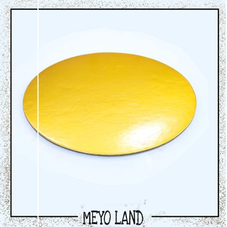 28cm圓形餐墊金色蛋糕板圓形28cm金色紙板厚紙板