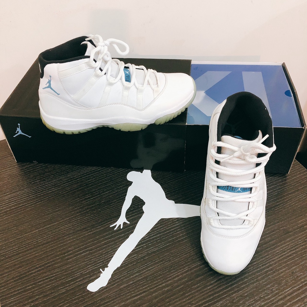 (二手)Air Jordan 11 Low Legend Blue
