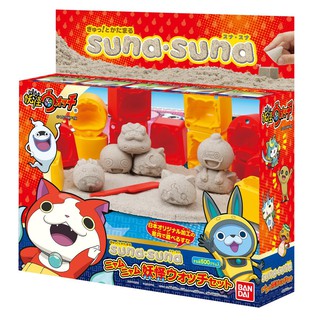 日本㊣版 妖怪手錶造型 suna suna模具粘土沙 /玩具沙