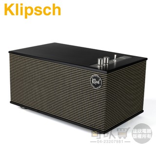 美國 Klipsch ( The Three II／Matte Black ) 復古經典無線藍牙喇叭-霧黑色 -原廠公司