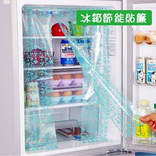 冰箱節能貼簾【2片裝】可隨意剪裁 省電門簾 防止冰箱冷氣外流 【E430】博萊品