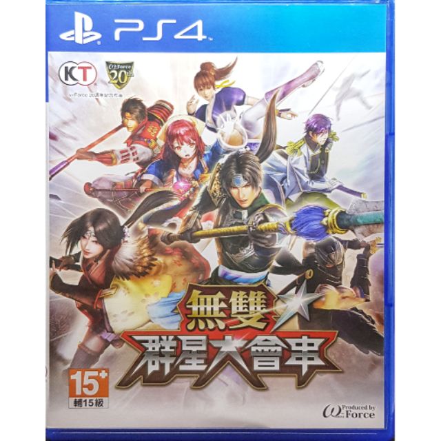 【24H發貨】PS5可玩！PS4遊戲片無雙 群星大會串中文版 無雙群星大會串 無雙明星 參考戰國無雙真三國無雙8忍者外傳