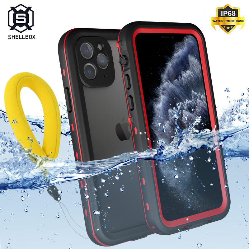 360 全包覆防水殼沙灘殼iphone 11 Pro Max Iphone 12 Pro Max終極防水殼三防殼 蝦皮購物