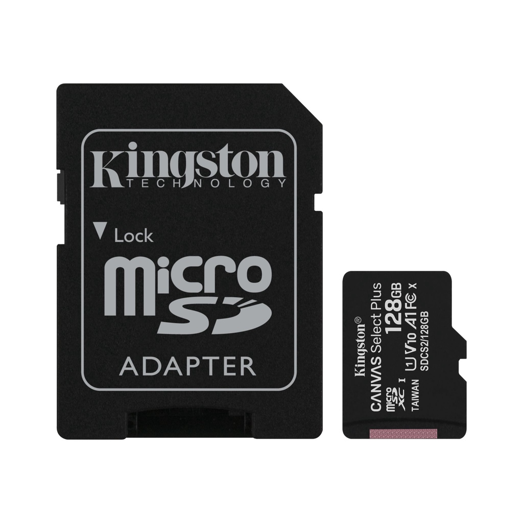 Kingston 金士頓 128G  microSD TF記憶卡附SD轉卡