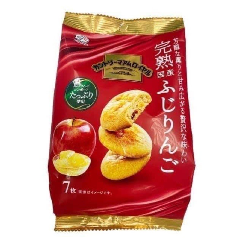 日本不二家富士蘋果派餅乾 蝦皮購物