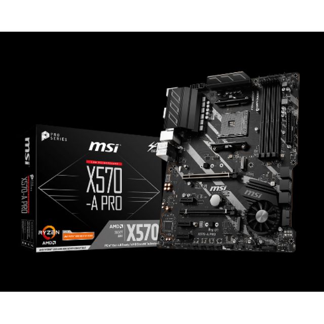 全新 平輸 微星 MSI X570 A PRO AM4 Pcie 4.0 pcie4 X570-A PRO