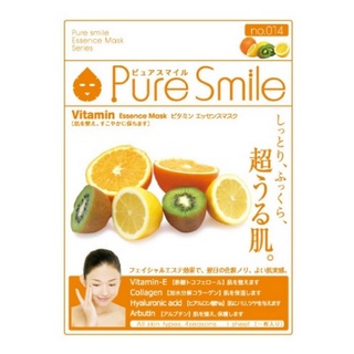 日本 PureSmile 精華面膜 維他命C 維他命E 健美的皮膚