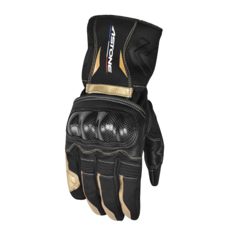 Astone GC01 黑金 頂級碳纖護具 小羊皮革 超高機能性防摔 防水透氣 防寒 防風 防UV 觸控 手套《比帽王》