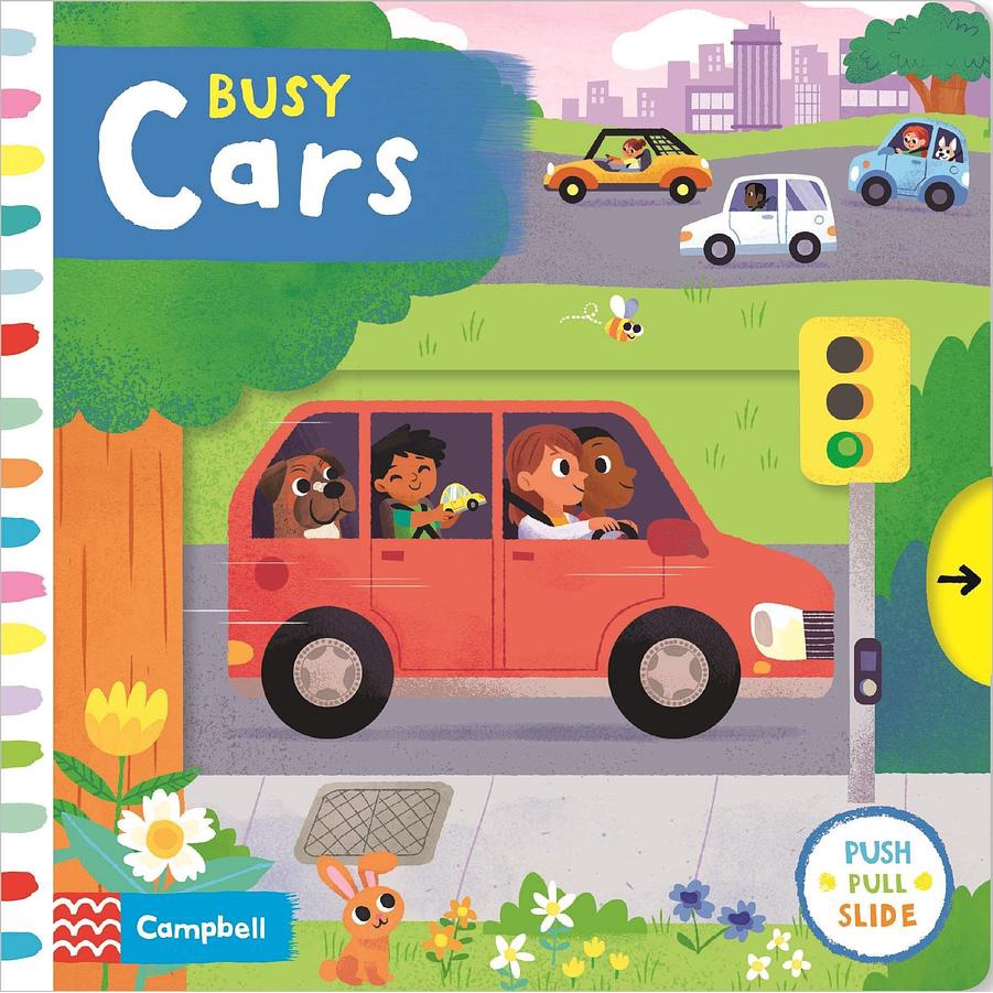 Busy Cars (硬頁推拉書)