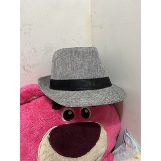 淺灰色 禮帽 紳士帽 硬挺的帽子 高帽