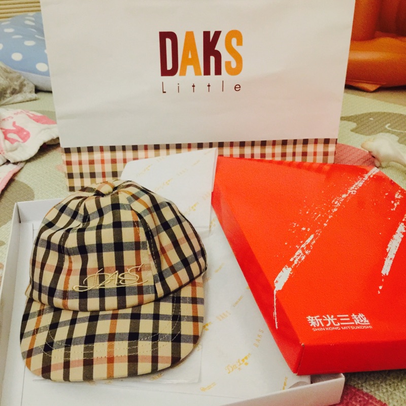 DAKS little 帽子 全新 男童