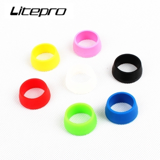 Litepro山地公路折疊自行車座杆27.2/30.4/30.8/31.6/33.9mm橡膠圈套矽膠坐管防水保護套