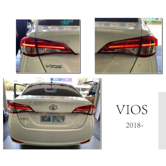 JY MOTOR 車身套件~TOYOTA NEW VIOS 2018 2019 年 LED 光條 內側 正廠 尾燈