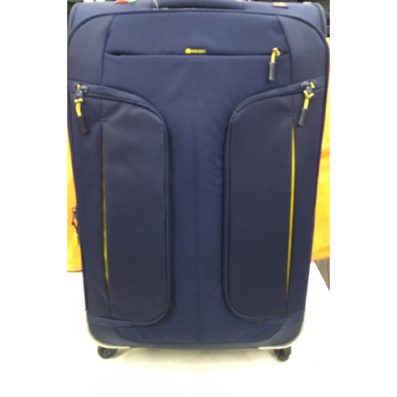 Delsey 28吋 行李箱 布箱 軟箱 藍色 正品