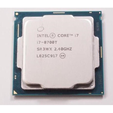 Intel I7-8700T 35W CPU 處理器 Coffe Lake 8th(插座 1151 v2.1)