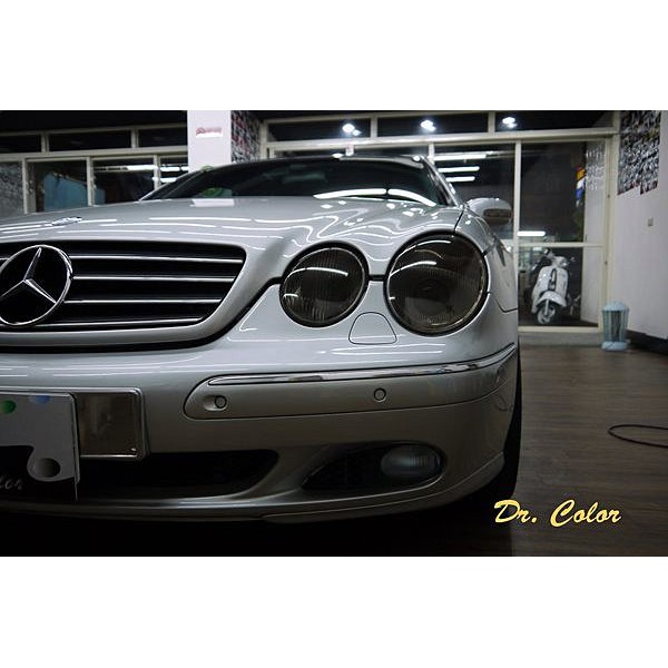 Dr. Color 玩色專業汽車包膜 M-Benz CL500 車燈保護膜