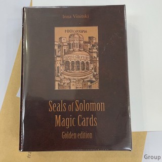 A286【佛化人生】現貨 正版 Seals of Solomon Magic Cards（黃金版）所羅門封印魔法卡