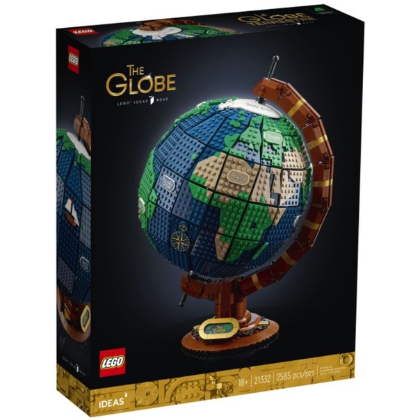 自取4900【ToyDreams】LEGO樂高 IDEAS 21332 地球儀 The Globe