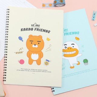 ｜KAKAO FRIENDS｜橫條 線圈 筆記本 記事本 活業本 上課必備