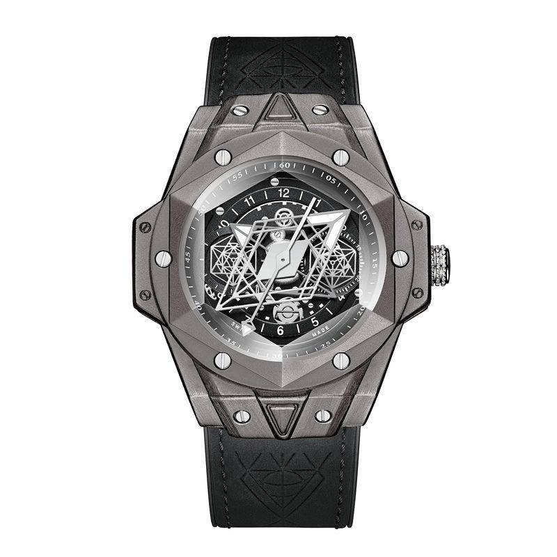 【潮裡潮氣】爆款ONOLA時尚刺青男士手錶防水矽膠帶日本石英男錶ON3816