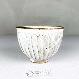 美濃燒 粉引 陶杯 2入組 日本陶瓷 茶杯 水杯 福介商店