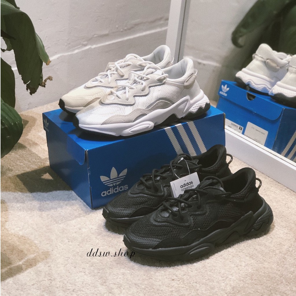 dd▸Adidas Originals Ozweego 系列 灰白 黑色