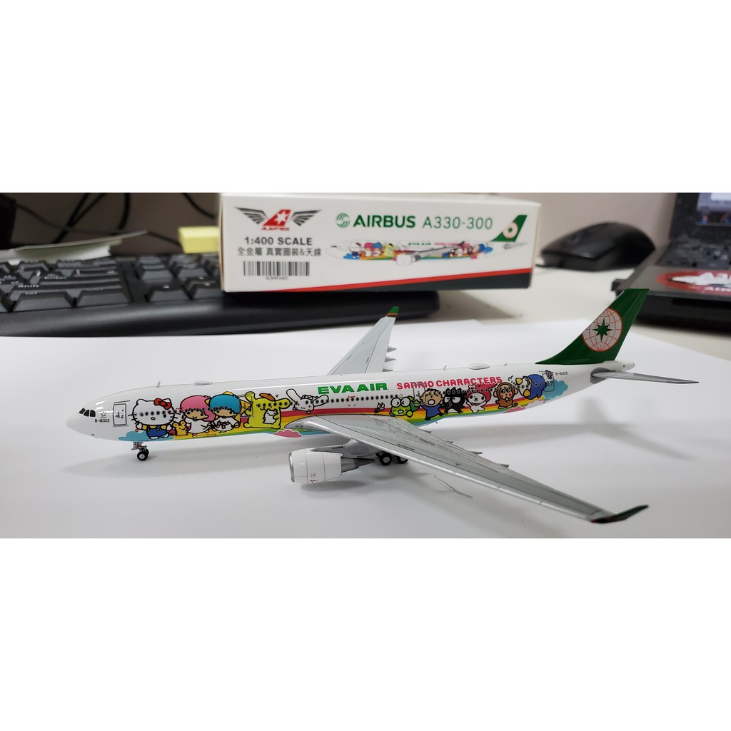 ALBATROS 1/400 長榮航空 A330-300 Hello Kitty B-16332 ALB4EVA03