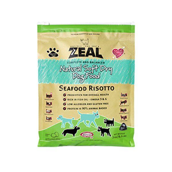 ZEAL真摯 紐西蘭純淨低敏 海鮮犬糧12kg