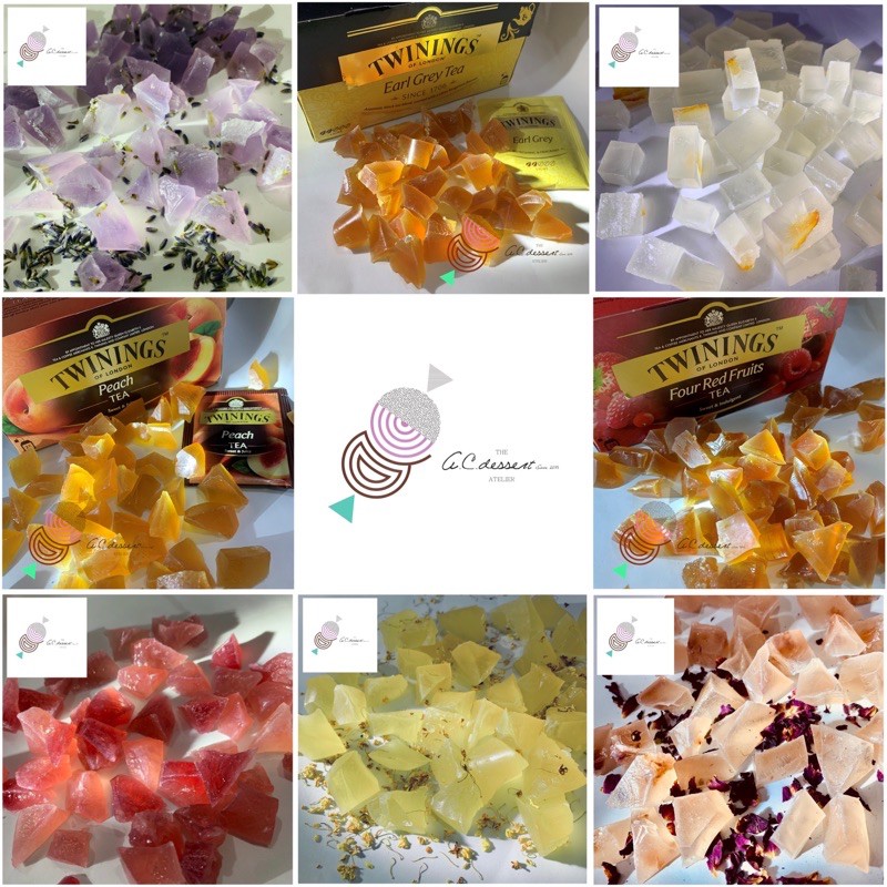 A C Dessert 日本和菓子 琥珀糖 寶石糖 多種口味 蝦皮購物