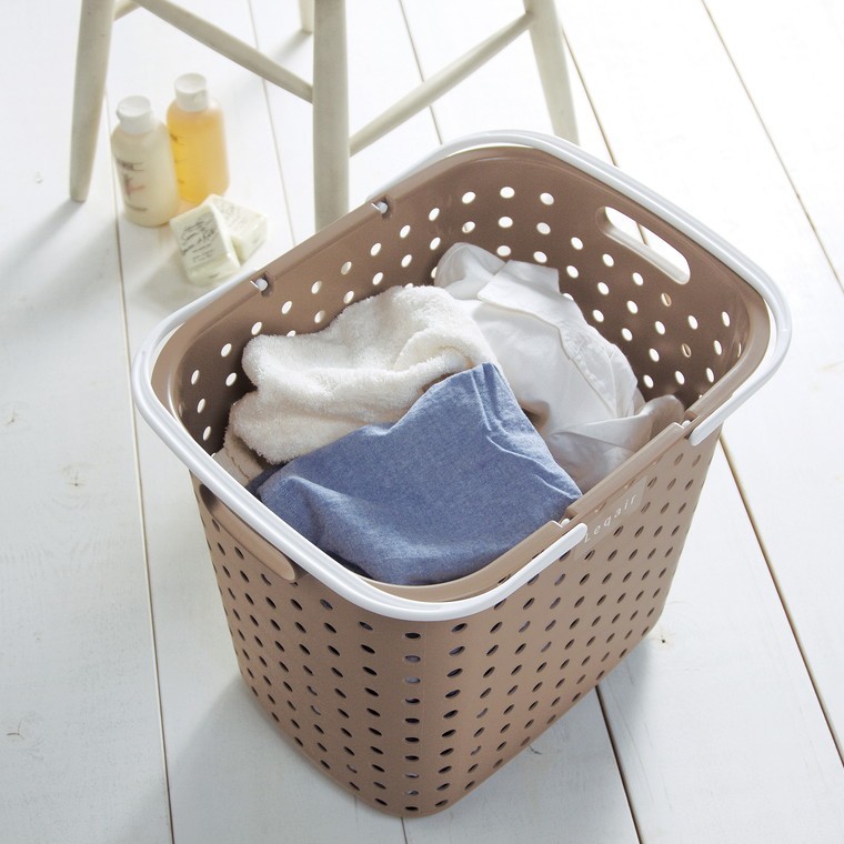 【現貨】日本製JEJ LEQAIR系列 單層洗衣籃 4色可選