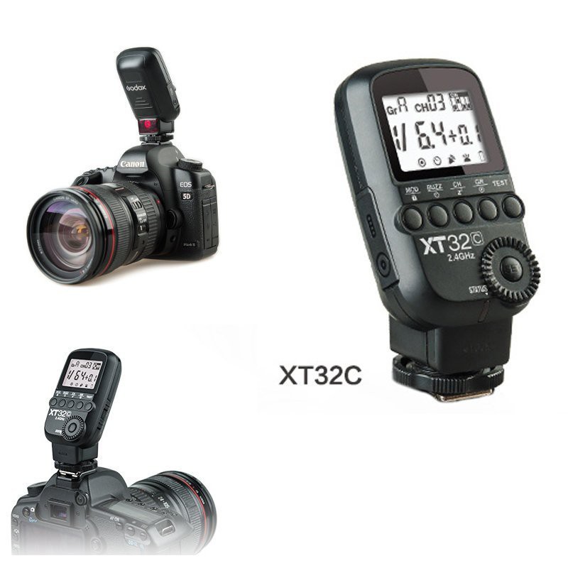 【控光後衛】Godox 神牛 XT32C Canon 版本 無線電引閃發射器 閃引器 TT685 TT600 觸發器