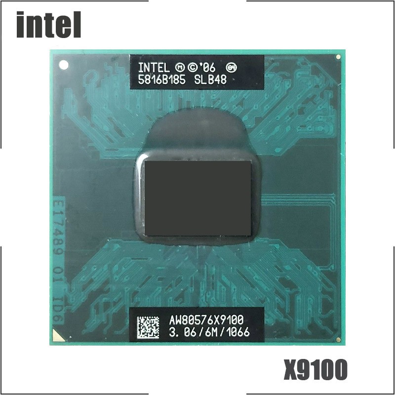 Intel core 2 Extreme X9100 處理器 SLB48 SLGE7 3.0 GHz 雙核雙核雙線 CP