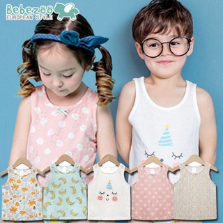 韓國夏季童裝純棉多款圖案兒童背心~6041941112