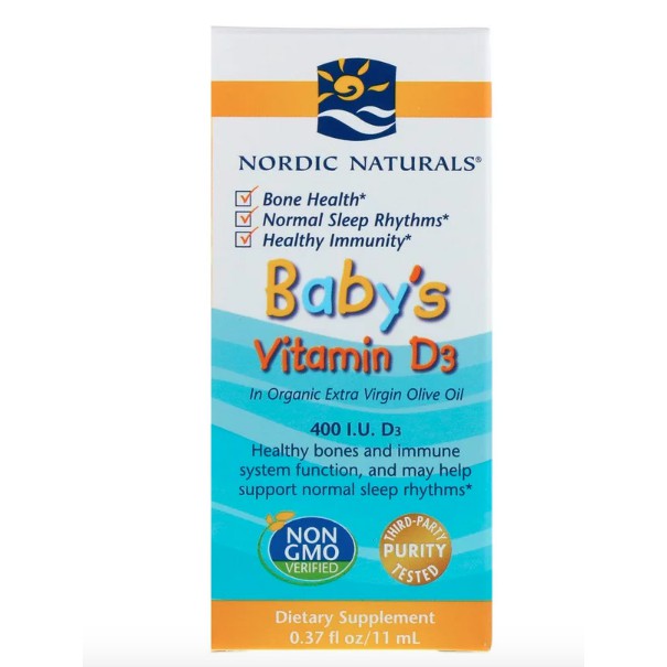 原裝進口Nordic naturals 北歐天然 貝比D babys D3嬰兒維他命D 正品現貨 11ml