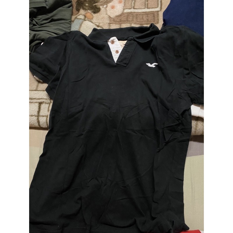 【Bias】Hollister POLO衫 XL 8成新 黑白