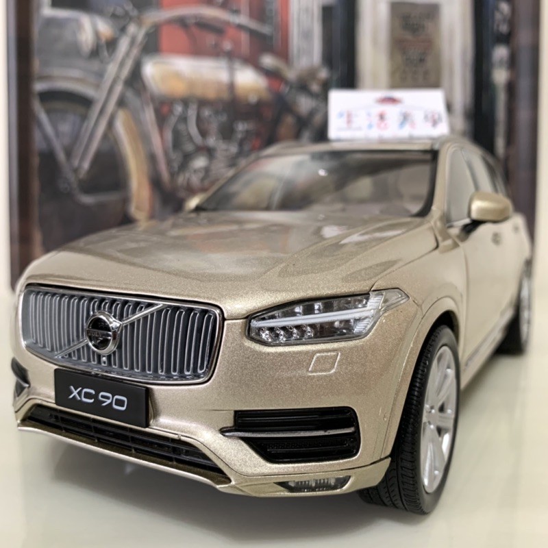 【生活美學】👏全新現貨24H當天出貨1:18 1/18 原廠 VOLVO XC90 T6  旅行車 休旅車 SUV 富豪