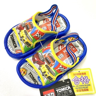 【現貨 免運】臺灣製 正版授權 多美 TOMICA 防水 兒童 耐磨 超止滑 拖鞋 14-19cm【陳董家】1822