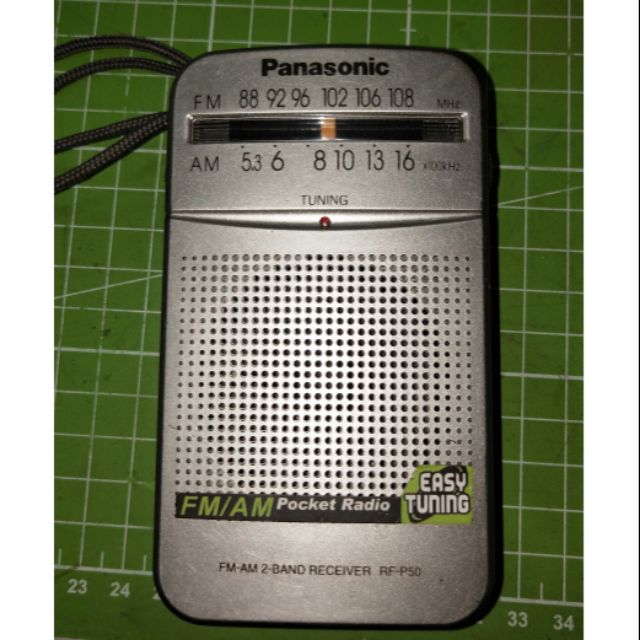 Panasonic 國際牌  RF-P50 AM/FM收音機 印尼製 無包裝無耳機 外觀乾淨有電池蓋 店到店含運 二手