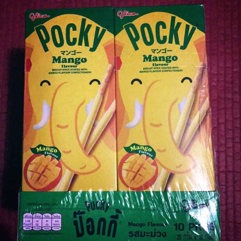泰國限定芒果口味pocky 棒