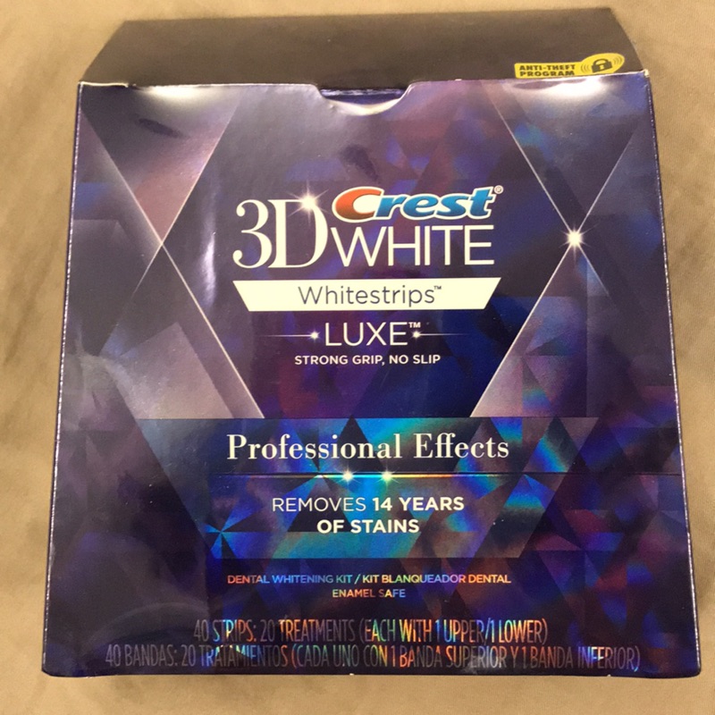 （現貨）3D crest White 牙齒美白貼片 20天份