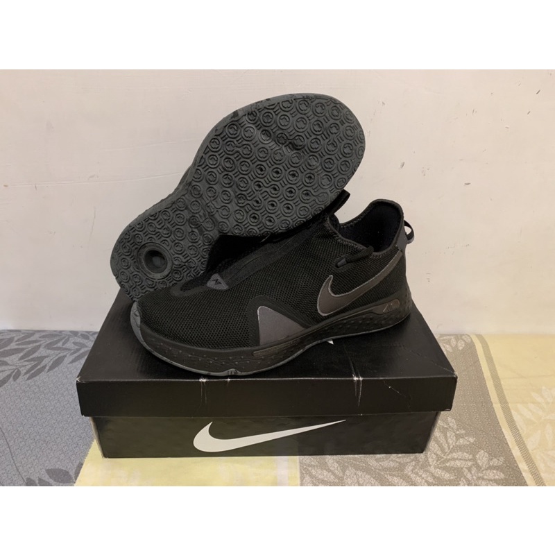 Nike PG4 籃球鞋 全黑耐髒 US11