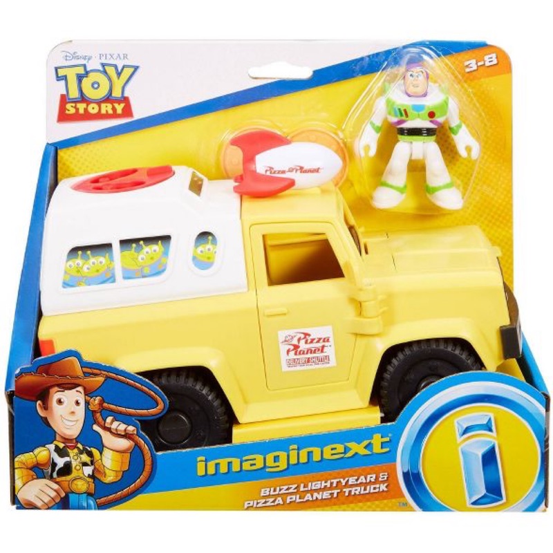 toy story pizza planet car