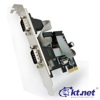 【鼎立資訊】PCI-E 9公*2埠 RS232 擴充卡 MOSCHIP 9922