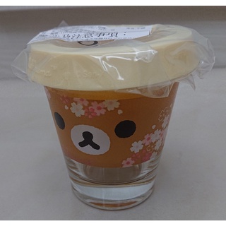 【7-11】 拉拉熊立體公仔多用途玻璃杯 粉黃櫻花款 (內無種子) 拉拉熊